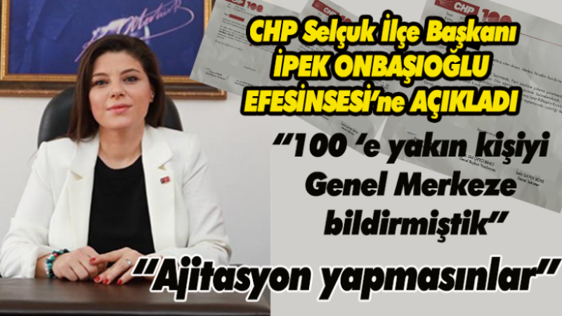 “PARTİMİZİN ALEYHİNE KİM ÇALIŞMIŞSA HAİNDİR”