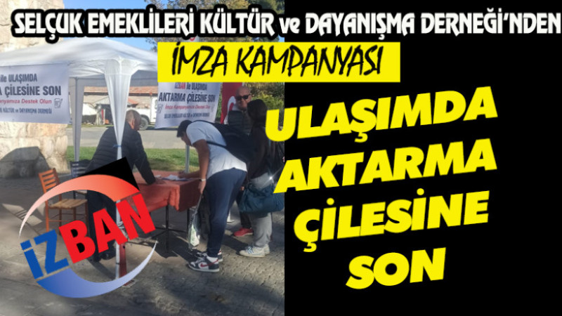 SELÇUK’TA İZBAN ULAŞIMINDA AKTARMA ÇİLESİNİN SONLANDIRILMASI İÇİN