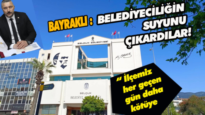 BELEDİYECİLİĞİN SUYUNU ÇIKARDILAR