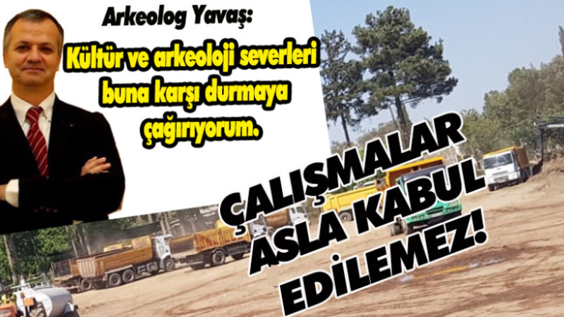 KONU: EFES ALT KAPIDAKİ YENİ KARŞILAMA MERKEZİ İNŞAATI