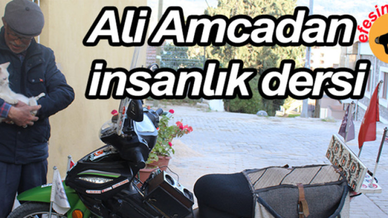Ali Değirmenci' den insanlık dersi